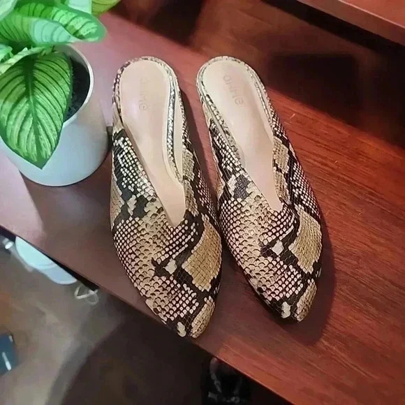 Owme Women's Animal print loafers. Size 41 - Picture 6 of 6